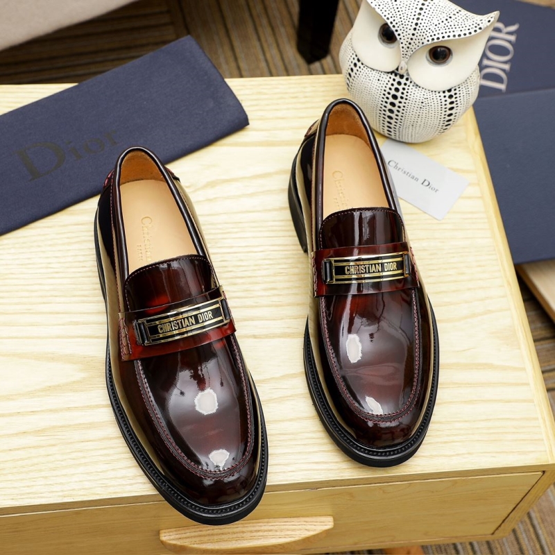 ch**an D*or leather shoes